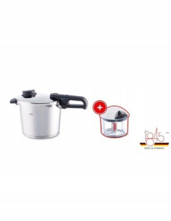 Tlakový hrniec - Rýchloschnúci stroj vitavit 6,0 l Premium + Fincut FREE
