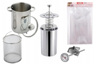 Hrniec na šunku - Šunka + hrniec + kôš + thermo. + 40Xworeczek 1,5kg