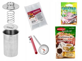Hrniec na šunku - Ham + set: Byliny Saletra Bags Teplomer