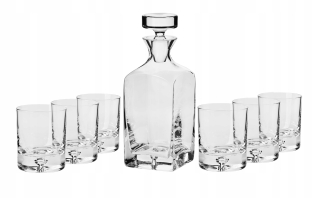 Pohár na kokteily - Poháre na whisky Krosno 250 ml 7 ks.