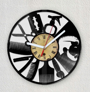 Hodiny - Kaderníctvo Gift Holič Kaderník Clock