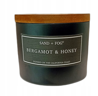Bergamot Sand + Hmlová sójová sviečka