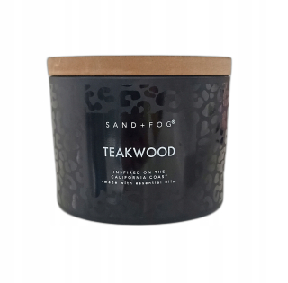 Scéna Sviečka Teakwood Sand + Fog