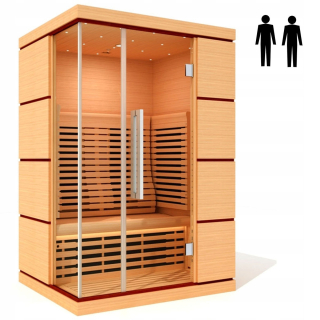 Infračervená sauna 50e11l infračervené Quartc Vitae Lux
