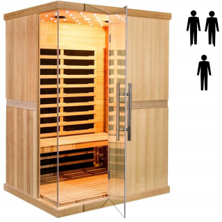 Elegantná infračervená sauna 30e01xxl infračervená