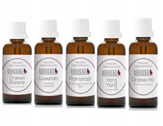 Sauna sada kvetinových olejov (5x15 ml) Bassau