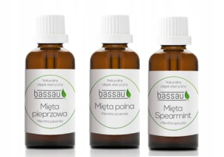Sauna sada mätových olejov (3x15 ml) Bassau