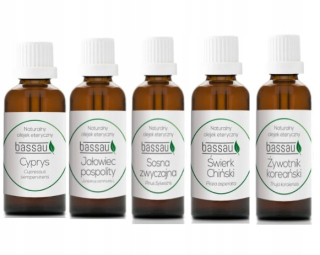 Sauna sada olejov z lesných zmesí (5x15 ml) Bassau