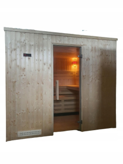 Fínska sauna 240/240/110 cm Predaj expozície !!