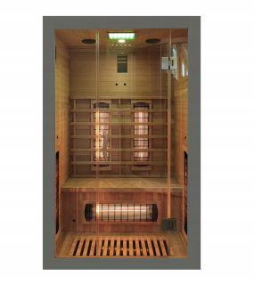Dvere, ionizer, zvukový systém do sauny Masuria Mo-EA2R Gray