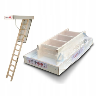 Podkrovné schody - Loft 4STEP: THERMO 26 mm, 120x80 120x80