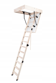 Podkrovné schody - Drevené podkrovné schody COMPACT THERMO 100x55