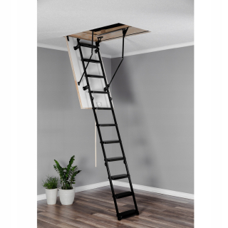 Podkrovné schody - Schody kovové Oman Solid Termo 140x70