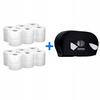 Toaletný papier - Scott 8591 toaletný papier X24 + bezplatný dávkovač