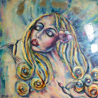 Midsummer Night's Dream Picture Oil 60x70 cm kefka