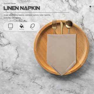 Podložka na stôl -  Juta Napkinsová obrúsky