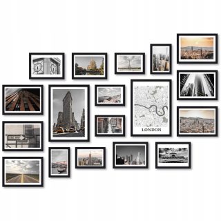 Fotorámček - Multi-fotorámik Luca 120 x 86 cm