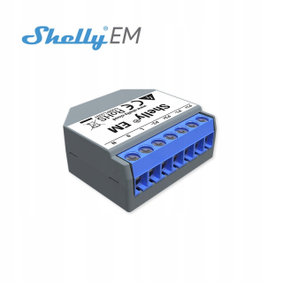 Smart home ovládač - Ovládač Shelly EM WiFi