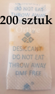 Pohlcovač vlhkosti - Kremičitý gél 200 x1g Premium na opakovane použiteľné