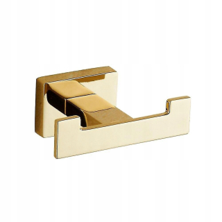 Jednoduché oblečenie s dvojitým hlavičkou Single Hook Gold uterák