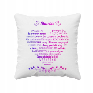 Vankúš -  Zlatko - vankúšový darček pre dievča