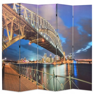 Skladacia obrazovka, 200x170 cm, Motív Portoweg Bridge