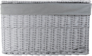 Kôš, košík - Universal Basket Grey Wicker