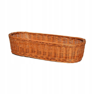 Záhon 14 cm, prútie / ratan KOR03