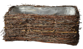 Stojan na kvety - Box pre kvety Seedlings Birch Box 40cm