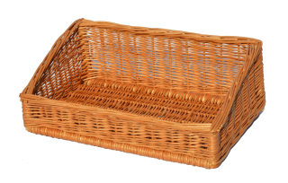 Kôš, košík - Universal Basket Béžový prútený, odtiene hnedej