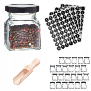 Emjot Glass Jars 120 ml 24 ks.