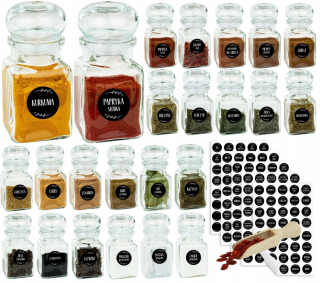 Sklenená nádoba pre Emjot korenie 150 ml