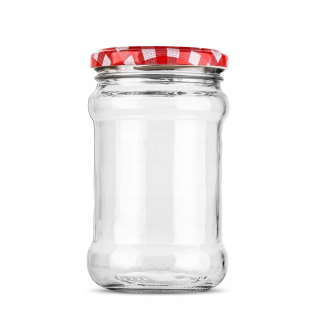 Nádoba 315 ml pre med, džem, čiapky s čiapkou