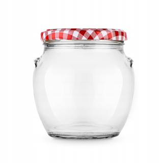 Jars 520 ml pre konzervy, med, džem- 18 ks.