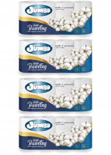 Toaletný papier - Slon jumbo toaletný papier bavlna 32 valčekov