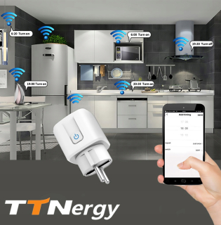 Smart home ovládač - Inteligentná zásuvka Tuya