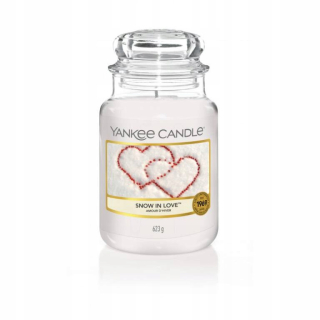 Parafínová sviečka sneh zamilovaná na Yankee Candle 1 PC.