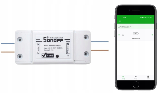 Smart home ovládač - Základný WiFi spínač Sonoff