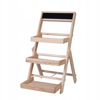 Stojan na kvety - Pine rebrík, tyč RDEZ_070X39X48