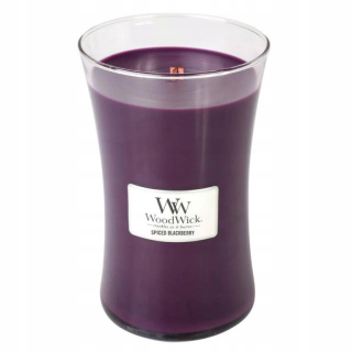 Tradičná sviečka korenená Blackberry Woodwick 1 ks.