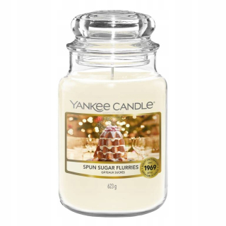 Sviečka parafínu Spun cukor Flurries Yankee Sviečka 1 ks.
