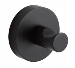 Vešiak - Stella Classic 1 Hook 07.312-B Black Mat