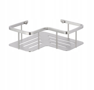 Stella Classic Corner Basket 16.060SB Brush Steel