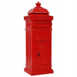 Poštová schránka - Stále letterbox štýle vintage red