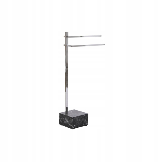 Vešiak - Stojan DKD držiak na uteráky Home Decor Silver