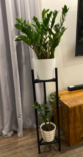 Stojan na kvety - Stand kvetinový Loft pre kvetiny Kovové hrnce