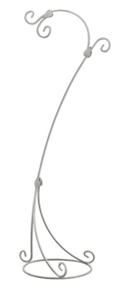 Kovový stojan pre lucerny 150 cm zlato