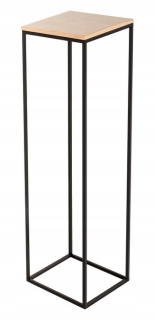 Stojan na kvety - Stojan na kvety - kovový záhon 100 cm stolová doska