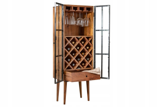 Stojan na víno - Bodega víno rack 145 cm akácie 39784 + zľava