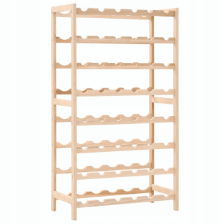 Vínový stojan Vidaxl Cedar Wood 57,5x28x102cm